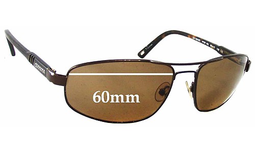 Sunglass Fix Replacement Lenses for Carrera 7002S - 60mm Wide 