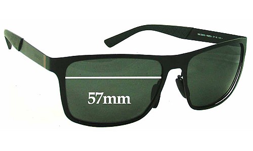 Sunglass Fix Replacement Lenses for Gucci GG2238/S - 57mm Wide 