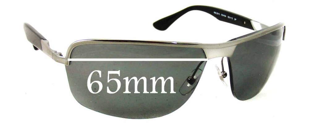 Ray Ban RB3510 Replacement Lenses 65mm 