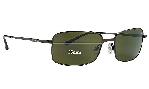Sunglass Fix Replacement Lenses for Serengeti Siena - 55mm Wide 