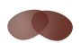 Sunglass Fix Replacement Lenses for Bolle IREX 100 - 60mm Wide 
