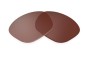 Sunglass Fix Replacement Lenses for Maui Jim MJ326 Freight Trains - 62mm Wide 