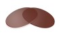 Sunglass Fix Replacement Lenses for Bolle Sizzle - 52mm Wide 