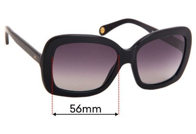 Dolce & Gabbana DG3047 Replacement Lenses 56mm wide 