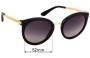 Sunglass Fix Lentes de Repuesto para Dolce & Gabbana DG4268 - 52mm Wide 