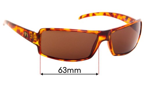 Electric ED/DC Replacement Lenses 63mm wide 