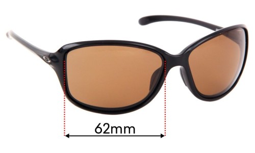 Sunglass Fix Replacement Lenses for Oakley Cohort OO9301 - 62mm Wide 