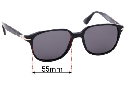 Persol 3149-S Replacement Lenses 55mm wide 