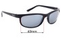 Sunglass Fix Replacement Lenses for Ray Ban RB2027 - 63mm Wide 