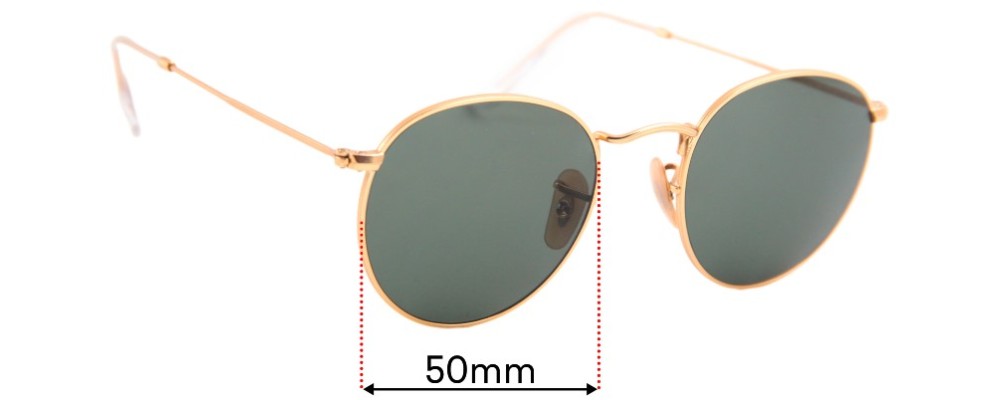 Ray Ban RB3447 50mm Replacement Lenses