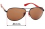Sunglass Fix Replacement Lenses for Ray Ban RB8313-M Tech - 61mm Wide 
