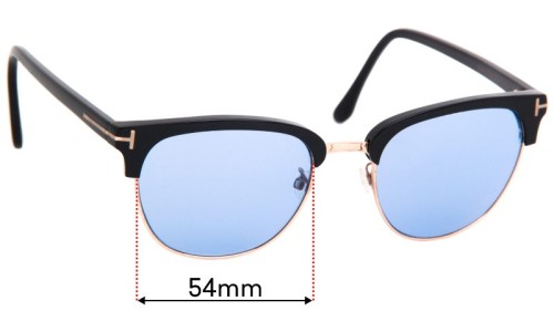 Sunglass Fix Replacement Lenses for Tom Ford TF482-D - 54mm Wide 