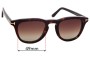 Sunglass Fix Replacement Lenses for Tom Ford TF5488-B  - 49mm Wide 