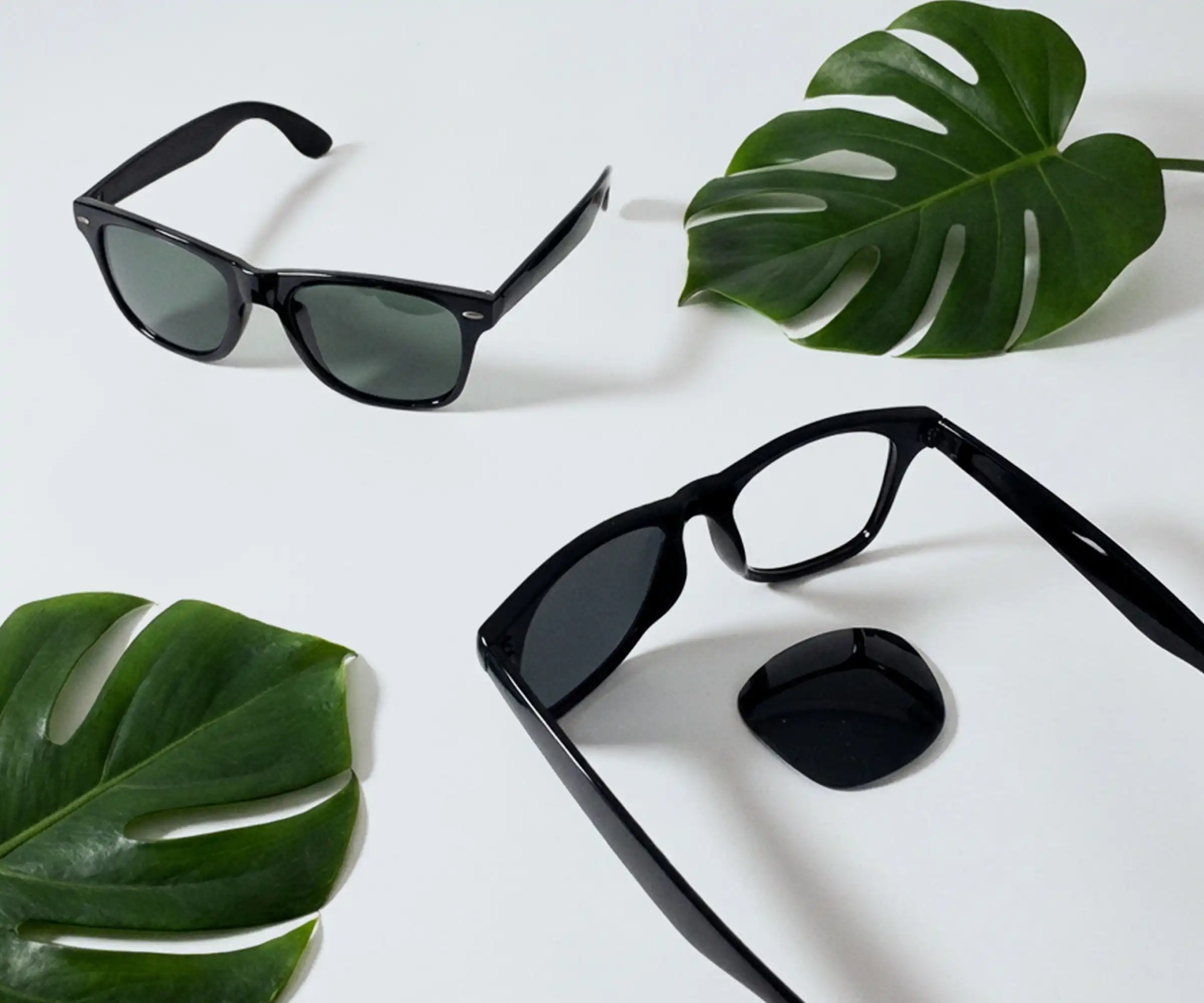 Elite scratch protection for long-lasting durability Close-up of a sunglass lens showing its scratch-resistant hardcoat